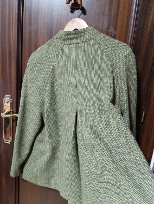 Chaqueton paño hecho a medida modista de prestigio