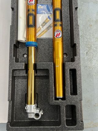 Horquillas y amortiguador Ohlins Sherco
