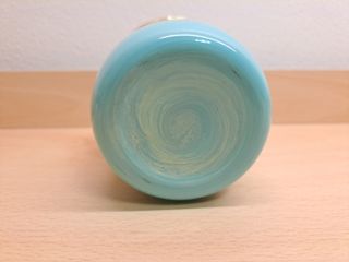 Soprammobile porta ghiaccio in vetro soffiato