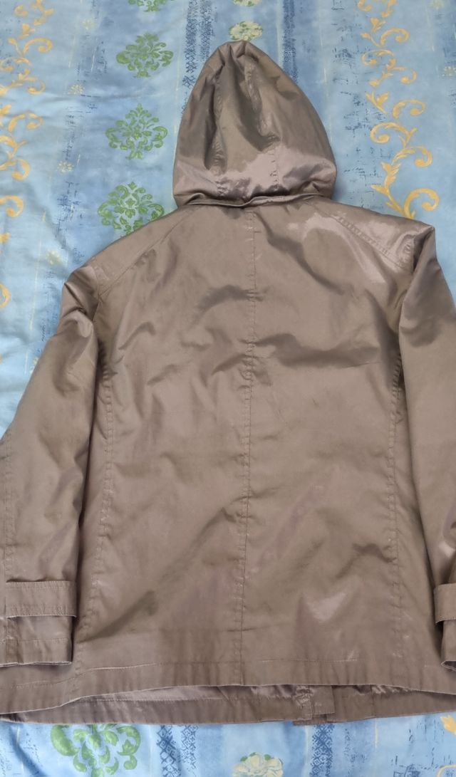 Impermeabile grigio donna