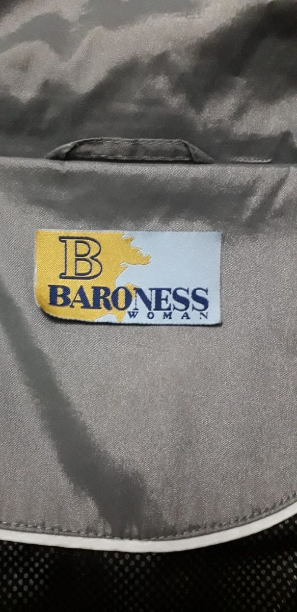 Impermeabile grigio donna