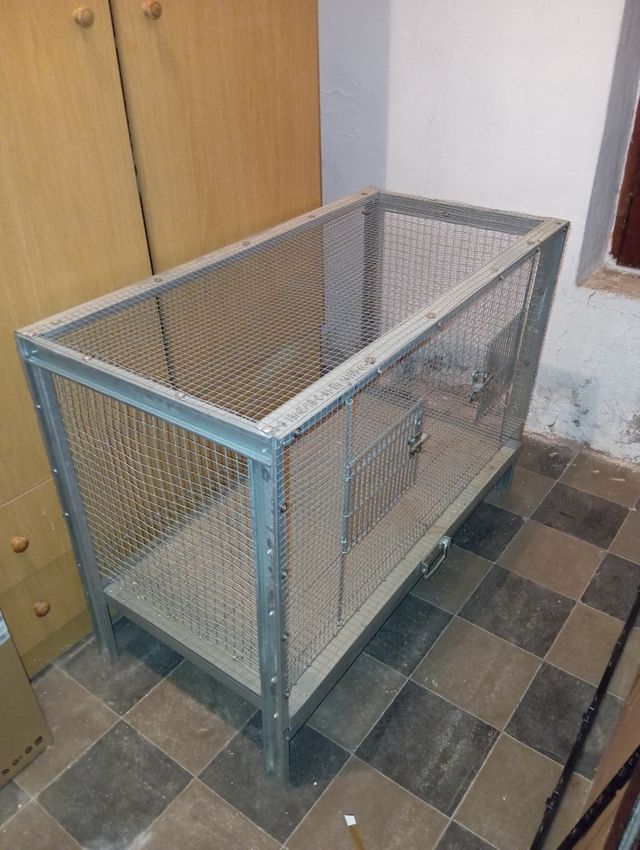 Jaula metálica nueva a estrenar