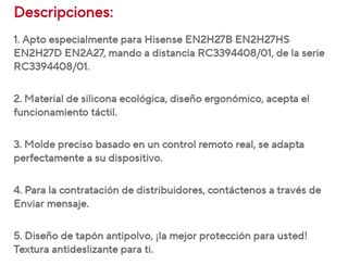 Forro para mando de tv