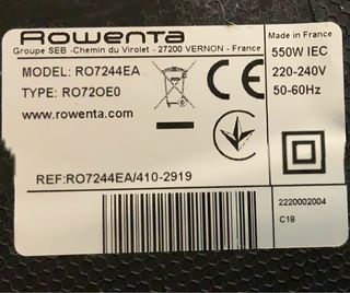 Aspiradora Rowenta Silence Force Cyclonic RO720E0