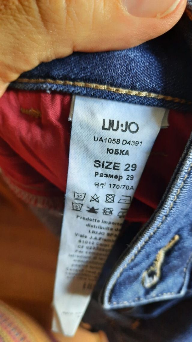 Minifalda Vaquera Liu Jo