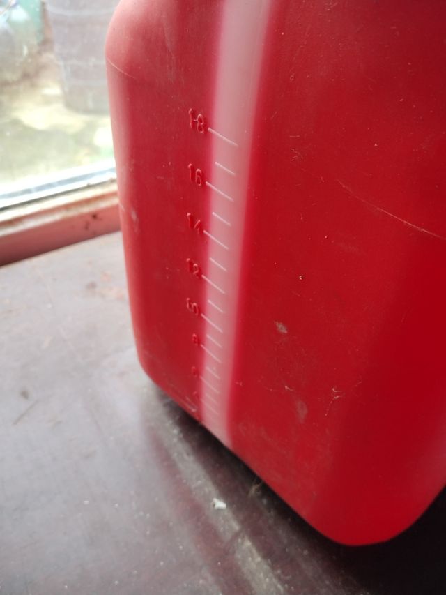 Garrafa para gasolina