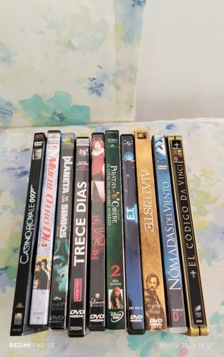 Películas en DVD E. Especial  n° 5