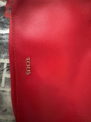 Bolso tous rojo