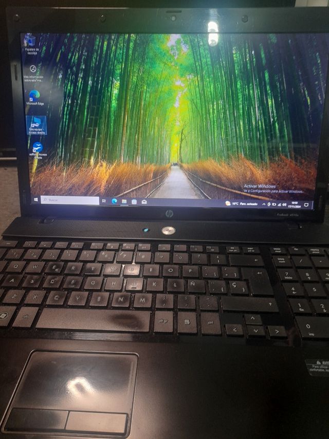 Vendo laptop hp probook con windows 10