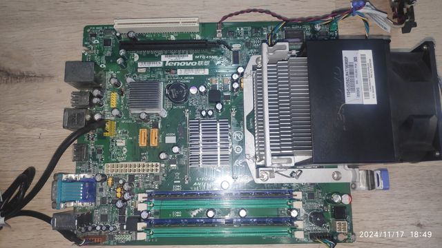 Placa base + Core2Duo + 4GB + HDD