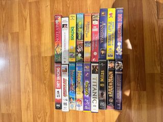 Lote peliculas vhs