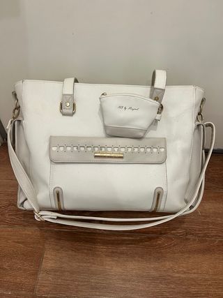Bolso bebe Mayoral blanco
