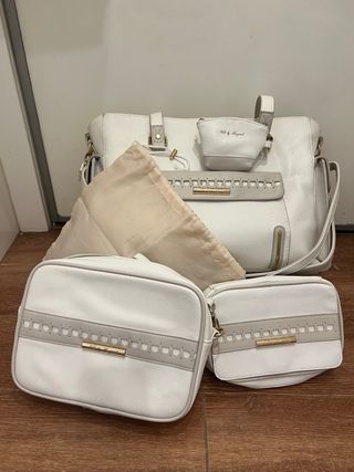 Bolso bebe Mayoral blanco