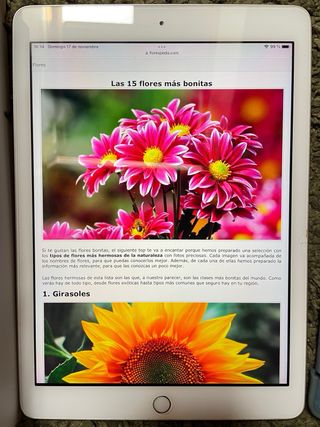 Ipad 5 generacion 128 Gb plateado