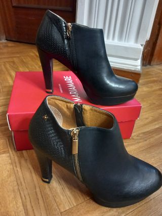 Botines de tacón