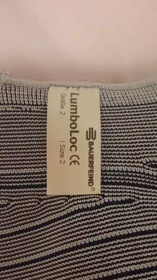 Faja Ortopédica Lumbar 