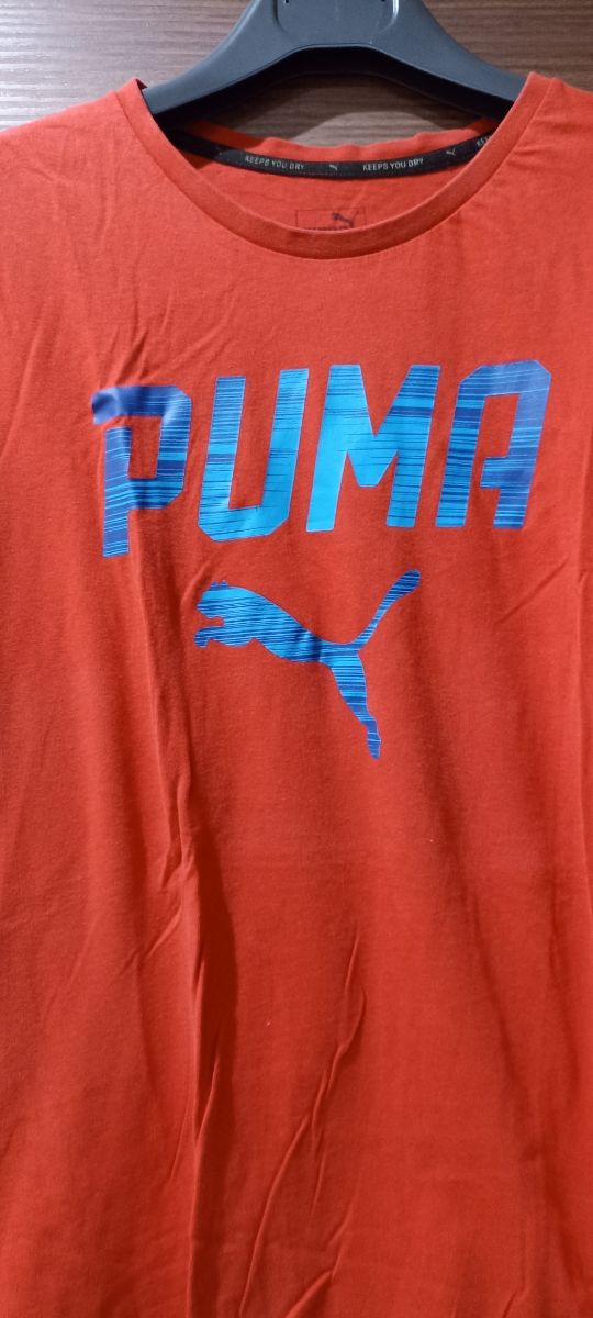T-shirt uomo Puma rossa