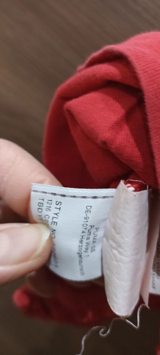 T-shirt uomo Puma rossa