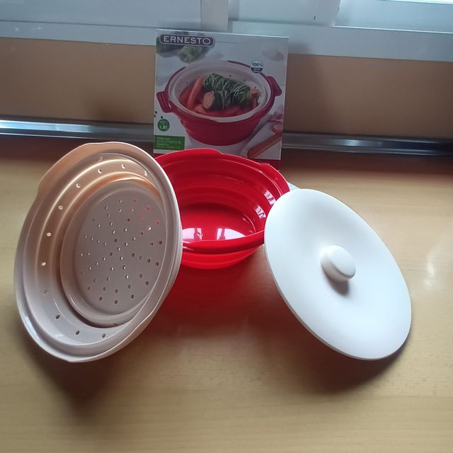 Cocedor para microhondas de 1,8 litros