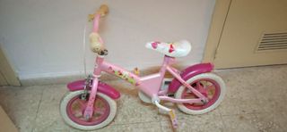 Bicicleta de niños rosa