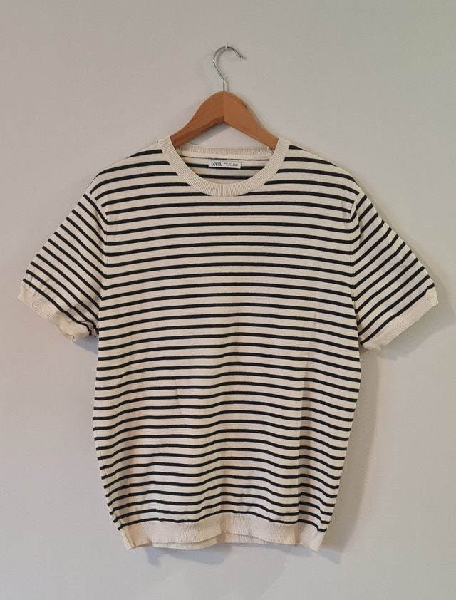 Jersey de punto manga corta