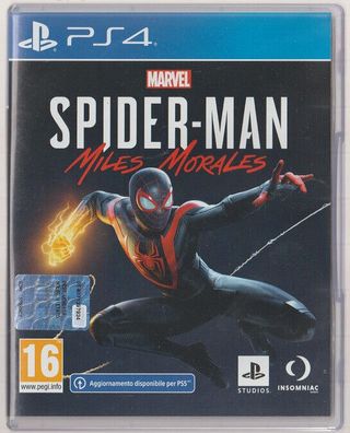 Gioco PS4 Spider-man Miles Morales Marvel Insomnia
