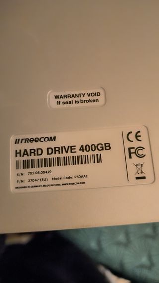 Disco duro 400 Gb