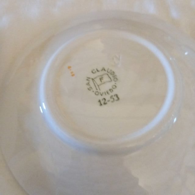 Set di tazze San Claudio anni '50