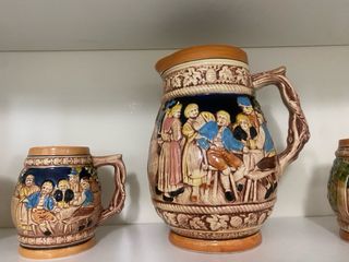 6 Jarras de cerveza alemanas