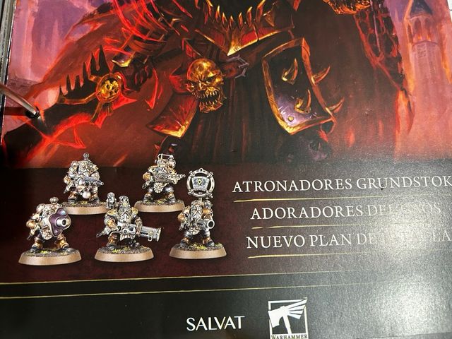 Cambio warhammer stormbringer por bolt action