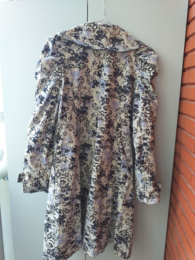 Abrigo fino multicolor