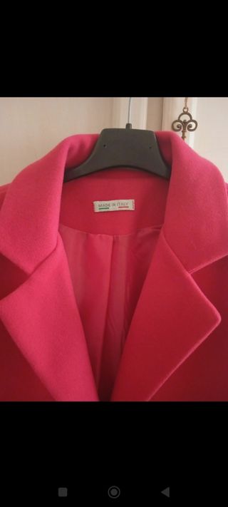 Cappottino donna fucsia M