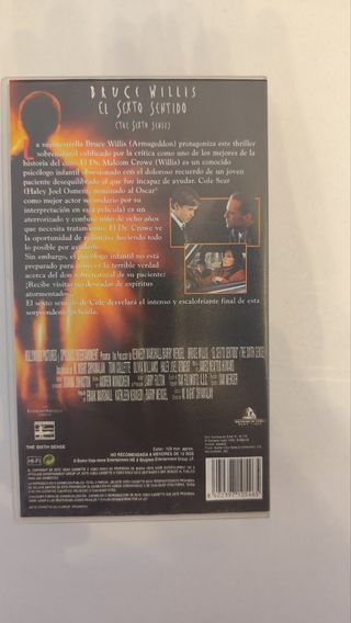 El Sexto Sentido - película VHS