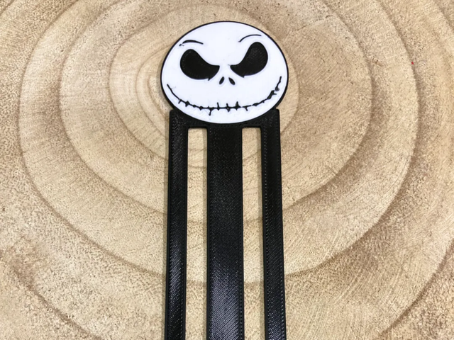 Marcapáginas Jack Skellington