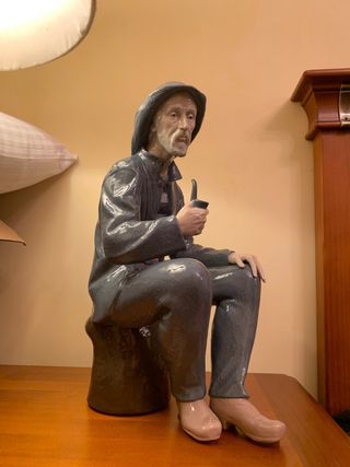 figura de decoracion vintaje/ clasico “marinero”