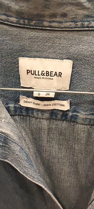 Camisa vaquera Pull&Bear