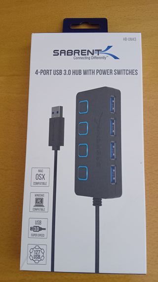 Hub 4 Puertos USB