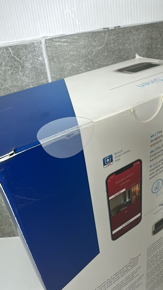 Sirena alarma solar Bosch Smart Home
