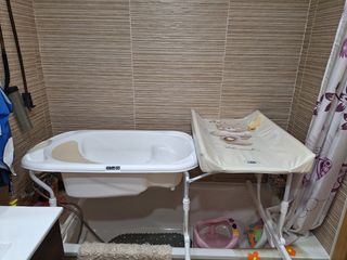 Bañera con cambiador