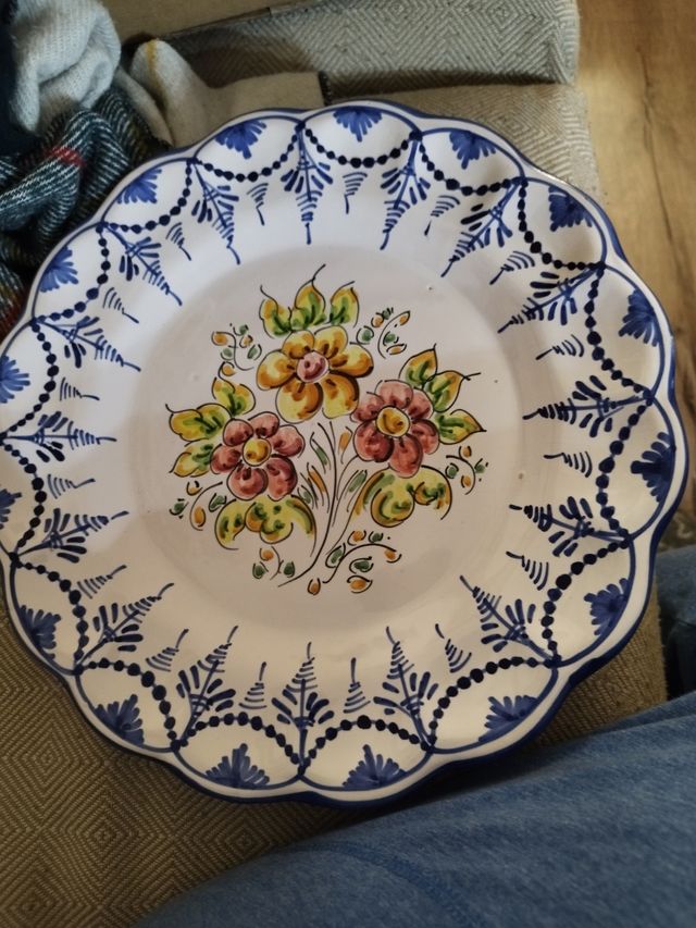 Plato decorativo Talavera