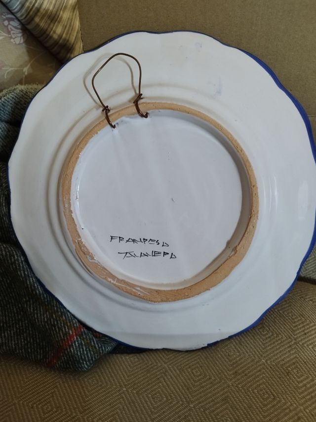 Plato decorativo Talavera