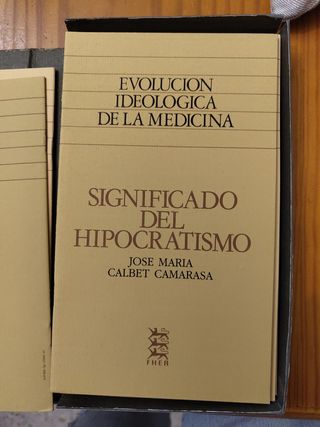 Evolución ideológica de la medicina