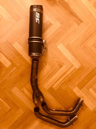 Tubo de escape er6n sc project oval