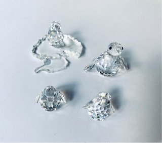 Pingüinos Mini y grandes Swarovski