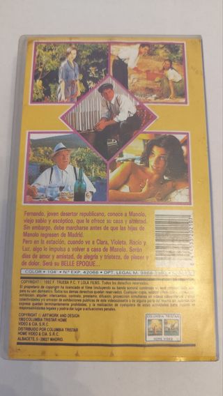 Belle Époque - película VHS