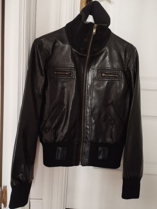 Chaqueta biker chica