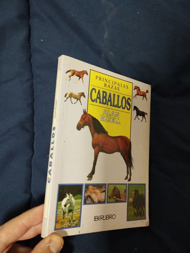 📚🐾 2 libros razas caballos y dalmatas