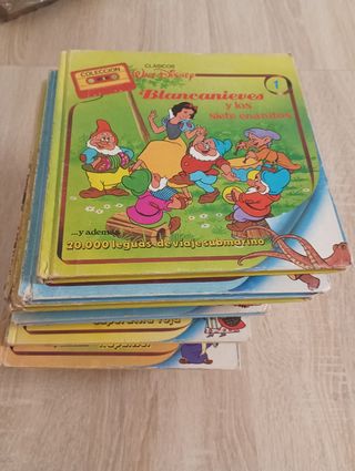 Colección libros clásicos Walt Disney 1988