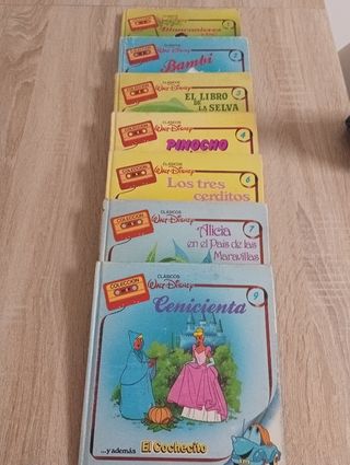 Colección libros clásicos Walt Disney 1988
