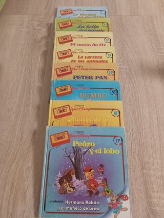 Colección libros clásicos Walt Disney 1988